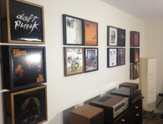 VINYLFRAME Un projet de cadres à vinyles pour votre maison [ACTU] - Mes  disques vinyles