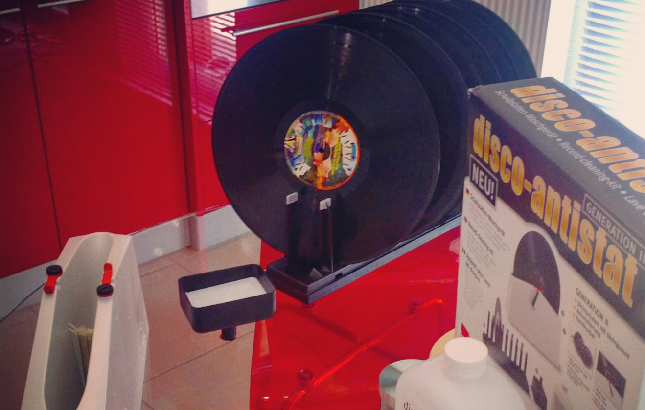 Support de nettoyeur de disques vinyle pour machine de nettoyage